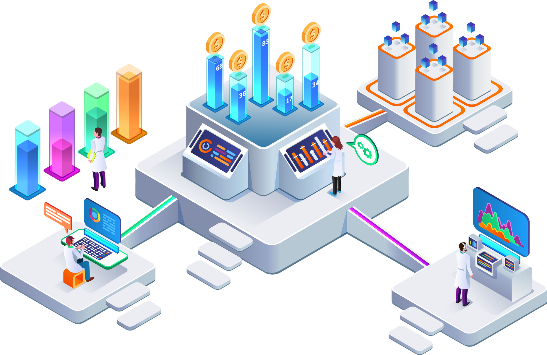 Banking Exchange Rate, Payment Distribution Banner